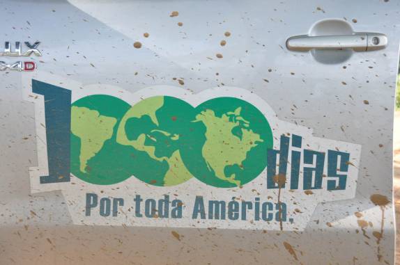 Muito barro no caminho à Mompós, na Colômbia